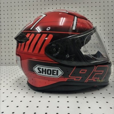 バイクヘルメット SHOEI Z-7 MARQUEZ SIZE(L)59cm SHOEI Z-7 Marquez Replica Full Face Helmet L 59cm Clean Rare Japan