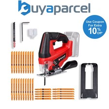 Einhell 18v Cordless Jig Saw TC-JS 18 Li Power X-Change + 31 Blades - Body Only