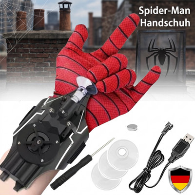 Spiderman Web Shooter Netzwerfer Spinnennetz Waffe verbesserte Version Geschenk
