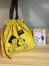 Peanuts Snoopy Combo: 50 Pcs Stickers  Bag With Drawstring