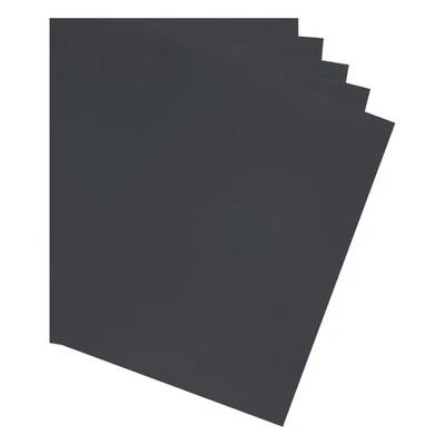 10 Feuilles de Carton Métallisé Noir 11,7" x 8" pour Tableau Miroir - Photo 1/4