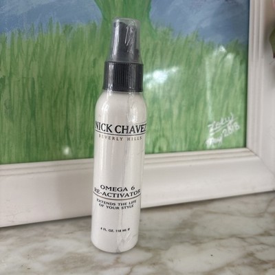 Nick Chavez PERFECT PLUS Omega 6 Re-Activator Spray Hair 4 FL Oz New Sealed