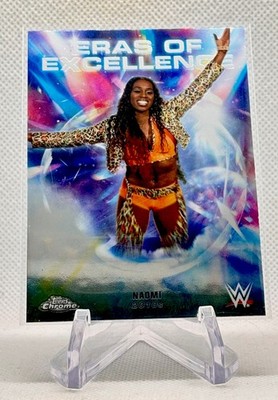 2026 Topps Chrome WWE Naomi Eras of Excellence (2010s) Insert #ERA-31