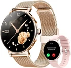 Smartwatch Damen Frauen mit Telefonfunktion Armbanduhr für iOS Android Outdoor