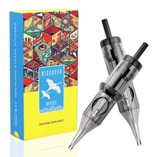 Tattoo Needle Cartridges DISCOVER 20pcs Disposable Tattoo Needle Cartridges w...