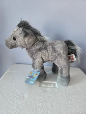 KINZ Webkinz Grey Arabian Horse HM098 - NEW - With Sealed Attached Tag & Code 
