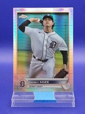 Casey Mize 2022 Topps Chrome Sonic Prism Refractor SP 🔥 Tigers
