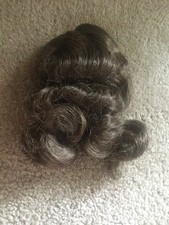 Doll Wigs Solid Dark Brown Color Dymel Fiber Made in the USA 8" Full Cap Wavy