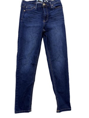 RE Generation Celebrity Pink Skinny Jeans Juniors 9/29 Blue Dark Wash High Rise