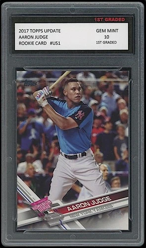 Aaron Judge 2017 Topps Update #US1 Rookie Card RC New York Yankees 1st Graded 10