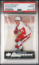 2015-16 Upper Deck Series Two Hockey YOUNG GUNS #228 Dylan Larkin Acetate