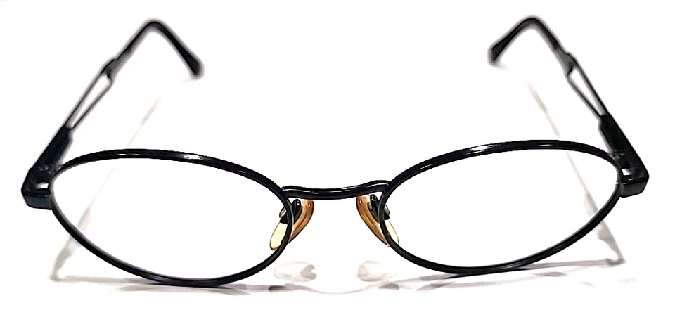 Vogue VO3231-S Small Black Metal Oval Sunglasses Frame  51-19 Italy - Image 2 of 4