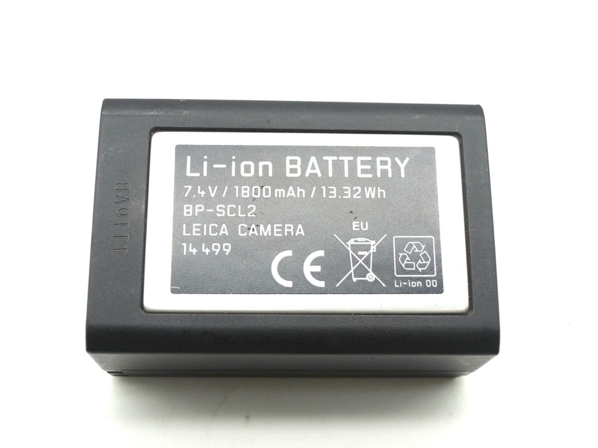 Leica BP-SCL2 14499 バッテリー Leica BP-SCL2 14499 1800mAh/13.32 Wh Li-ion Battery for M240 M