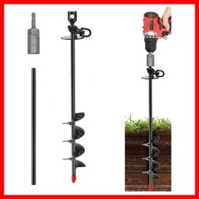 Heavy Duty Dog Tie Out Stake,14.8" Spiral Dog Stakes with Swivel Hook for Out...
