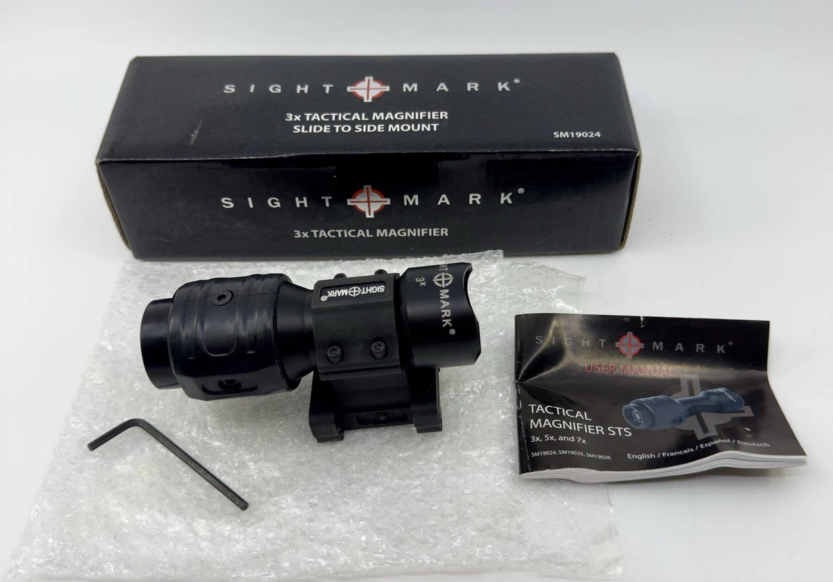 実物 Sightmark 3X Magnifier Gen2 箱付 Sightmark Hunting Rifle Scopes 3x Maximum Magnification for sale