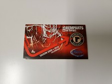 RS20 Quebec Remparts 2009/10 Minor Hockey Pocket Schedule - Bud Light