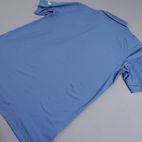 Peter Millar Summer Comfort Polo Shirt Mens Med Pastel Blue Pullover Golf Beach - Picture 15 of 16