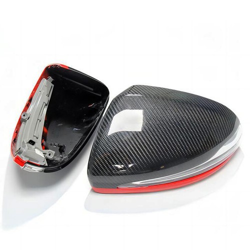 For Benz B C E S Class AMG GT CLS GLA B C W205 W222 Carbon Fiber Mirror Covers - Picture 3 of 9