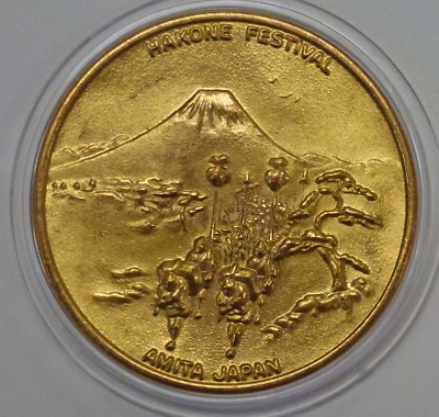 Hakone Festival Amita Japan Medallion 40mm | eBay