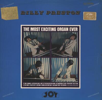 Billy Preston - The Most Exciting Organ Ever UK LP 1968 (VG/VG) .