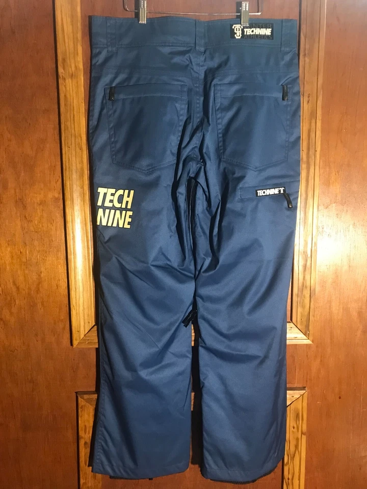 Brand New Technine Chino Shell Snowboard Pants Navy Blue Men's Size L Large DC - Image 2 of 3