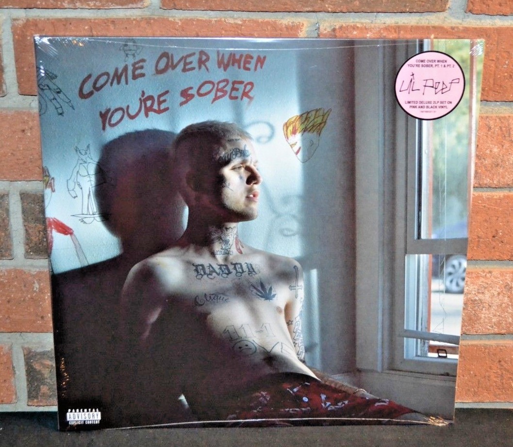 LIL PEEP - Come Over When You're Sober, Pt. 1 & 2, Ltd 2LP