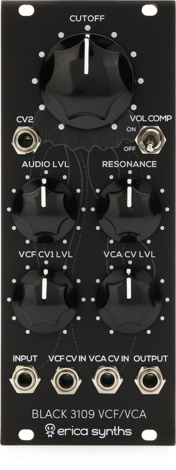 Синтезаторы Erica Black 3109 VCF/VCA - 10 л.с.