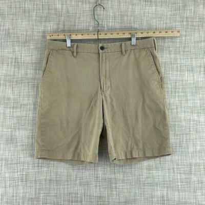 Lands End Cotton Chino Shorts Mens 36 Tan 0111