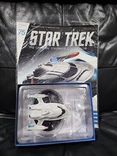  EAGLEMOSS Star Trek Magazine Number 75 USS ENTERPRISE NCC-1701-E CAPTAINS YACHT
