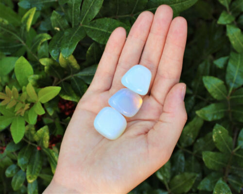 3 LARGE  Opalite Tumbled Stone Crystal Healing Gemstone - Picture 1 of 7
