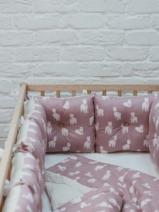 pillow bumper for crib