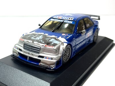 RARE RETIRED MINICHAMPS MERCEDES BENZ AMG C CLASS DTM 1996 E.LOHR #21 1/43