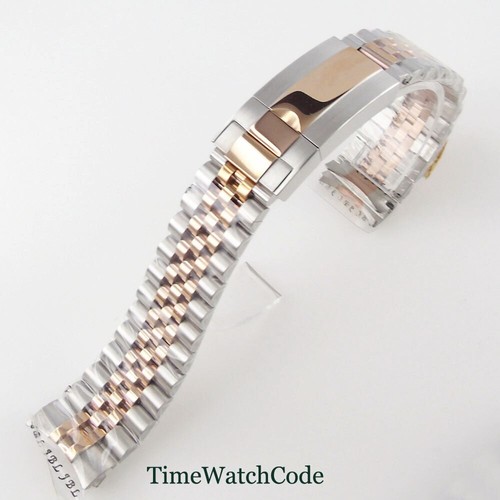 20mm Jubilee Bracelet 316L Solid Watch Strap Watchband Fit Bliger Tandorio Watch - Picture 9 of 21