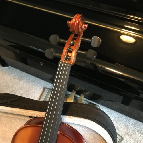 Gorgeous Solid Wood 4/4 Full Size Violin with Spruce Top & Maple Back and Sides - Picture 12 of 13