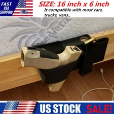 US Concealed Carry Car Seat Gun Holster Mattress Bed Hidden Gun Mag Tools Holder
