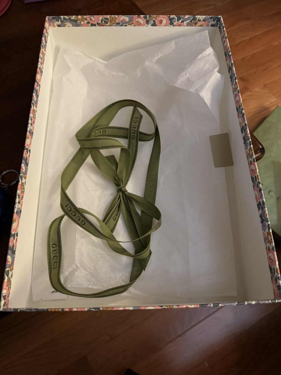 RARE Authentic Gucci LIBERTY Box empty With RIBBON Inside