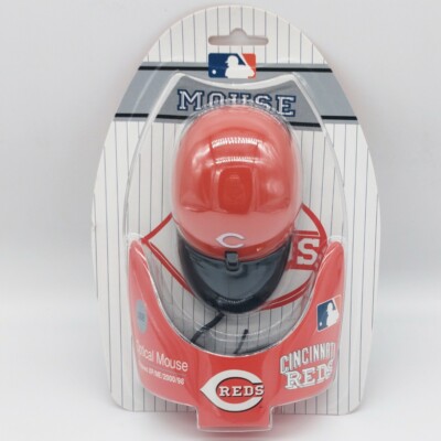 Cincinnati Reds Optical Mouse Helmet Shape Novelty Wired Brand New USB 