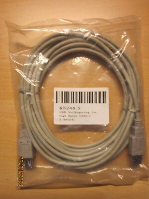 LINDY USB 2.0 Aktiv-Hub Mit 12m Kabel - 4 Ports, Schwarz - Ideal Für Längere Verbindungen