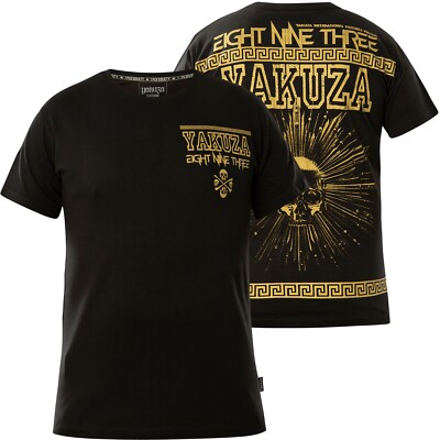 YAKUZA VIP Aztecs T-Shirt TSB-23066 Schwarz T-Shirts