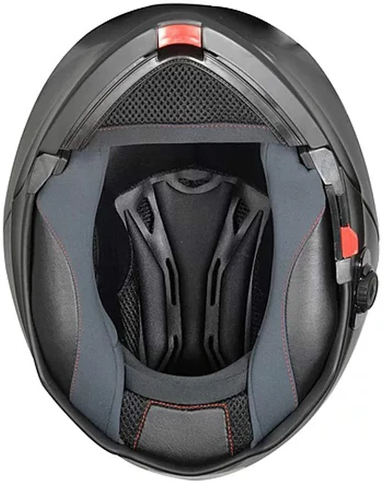 TORC T28B Bluetooth Abatible Modular Moto Casco Doble Visera - DOT ECE 22.05 Foto 2 de 2