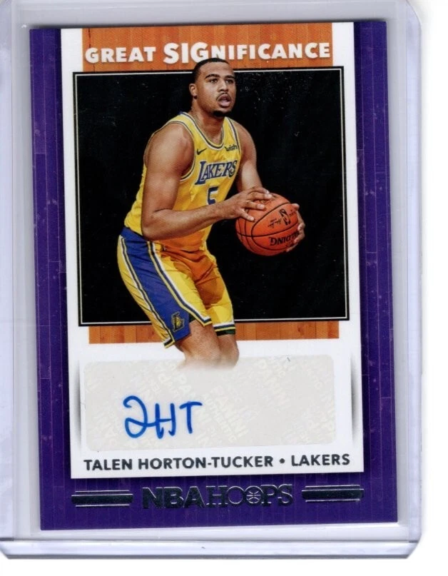 2019-20 Panini NBA Hoops - Talen Horton-Tucker #GS-THT for sale | eBay