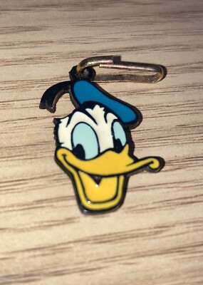 Donald Duck Emaille Metall Charm - Disney - Vintage