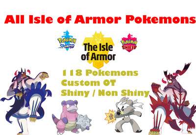 Pokemon Sword And Shield All New Isle Of Armor Dlc Pokemon Home Ebay