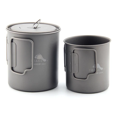 TOAKS Titanium Camping Cookware Set