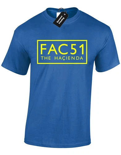 Fac 51 808 State Live Festival Dj Present Gift New Unisex T-Shirt - Picture 8 of 10