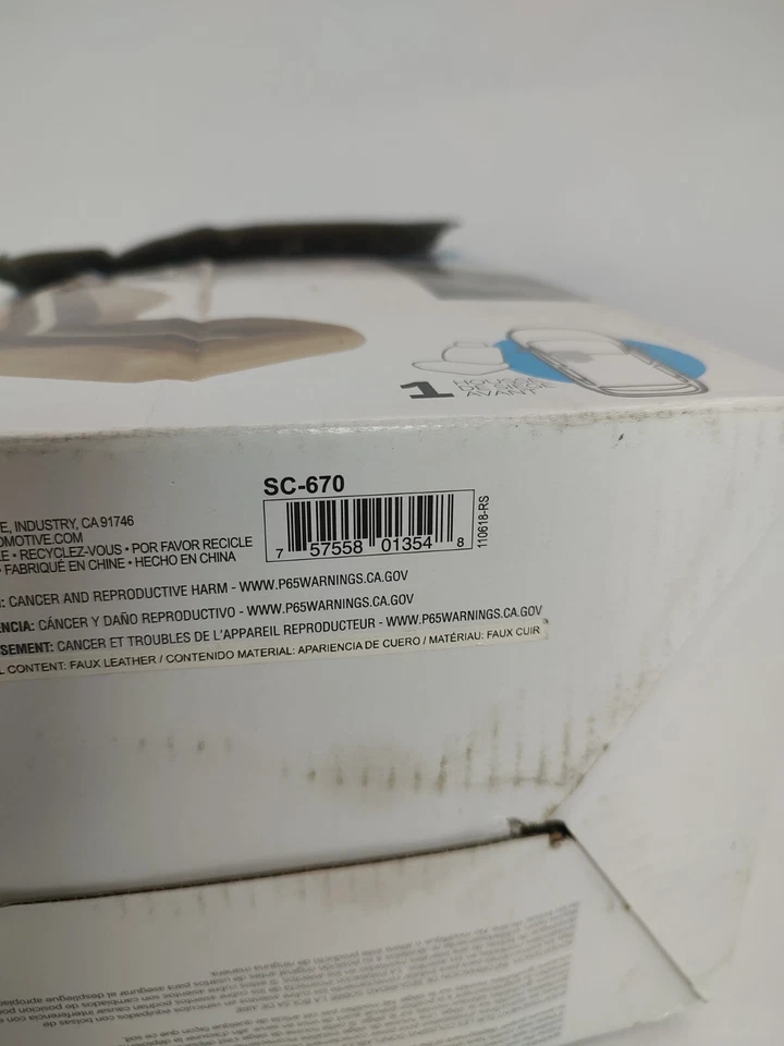 Funda de asiento Pilot Azure ajuste universal SC-670 Foto 4 de 4