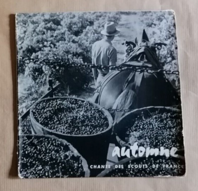 Herbst (Chants Des Scouts De France) 7'' EP 33T Clartés Vendanges Vigne Xtian