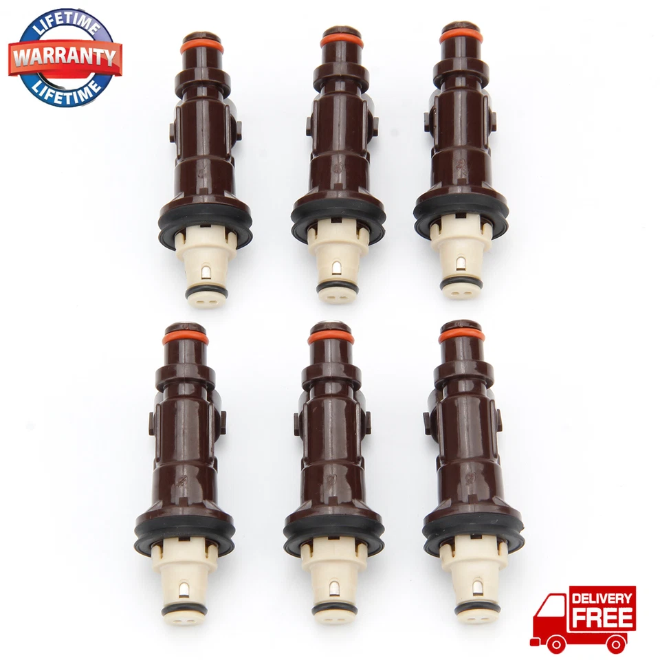 6 PIEZAS INYECTORES DE COMBUSTIBLE DENSO PARA 1999, 2000, 2001, 2002 Toyota 4Runner 3.4L V6 Foto 4 de 4