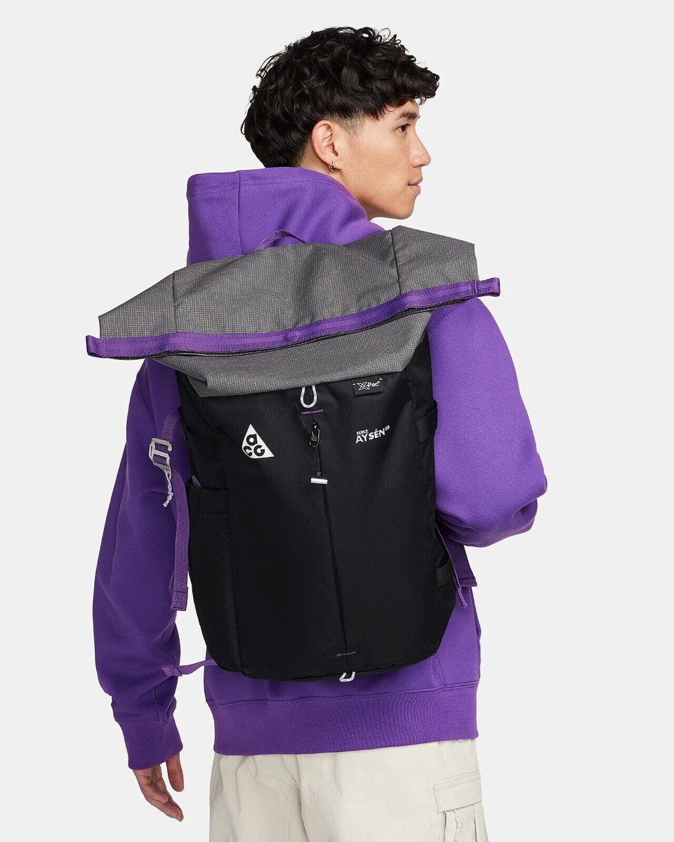 Nike DV4054-010 ACG Aysen Day Pack Backpack Black/Cool Grey/White