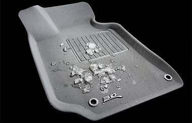 3D MAXpider KAGU Floor Liner Mats BLACK 2 Rows for SUBARU FORESTER 2019 - 2024 - Picture 8 of 24